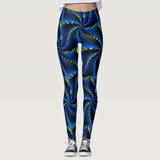 Synchroon zwemmen... leggings (Voorkant)