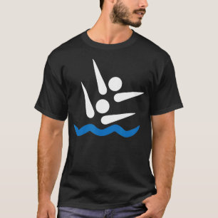 Synchroon zwemmen t-shirt
