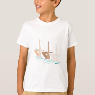 Synchroon zwemmen t-shirt