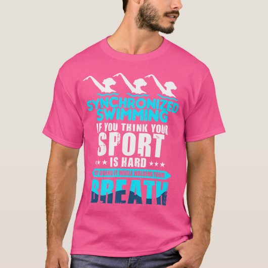 synchroon zwemmend Shirt (Voorkant)