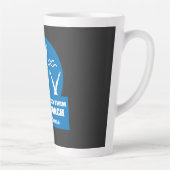 Synchroon zwemteam latte mok (Rechts)