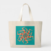 Synchroonzwemmers - Synchroonzwemmen Grote Tote Bag (Achterkant)