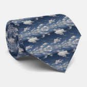 Syncroniseerde windturbines stropdas (Opgerold)