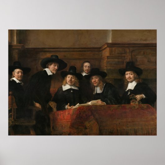 Syndicaat van de Drapers' Guild Poster (Voorkant)