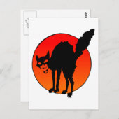 Syndicalistische kat briefkaart (Voorkant / Achterkant)