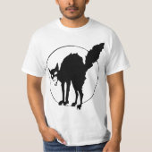 Syndicalistische kat t-shirt (Voorkant)