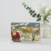 Syndicat Central des Agricultures de France Briefkaart (Staand voorkant)