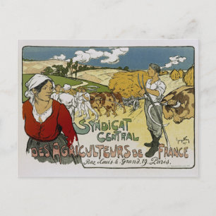 Syndicat Central des Agricultures de France Briefkaart