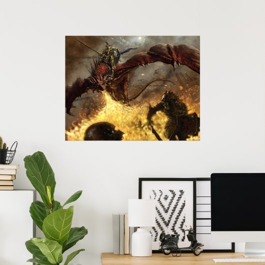 Syndicate Dragon Knight Poster (Thuiskantoor)