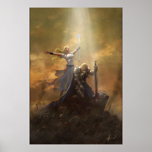 Syndicate Healer & Knight Poster (Voorkant)