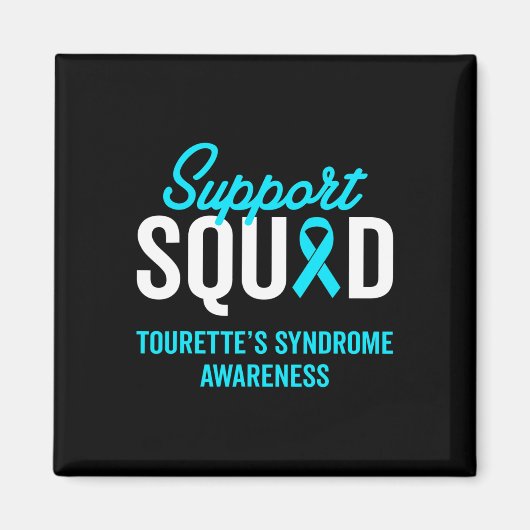 Syndrome Warrior Survivor Awareness Support Squad Magneet (Voorkant)
