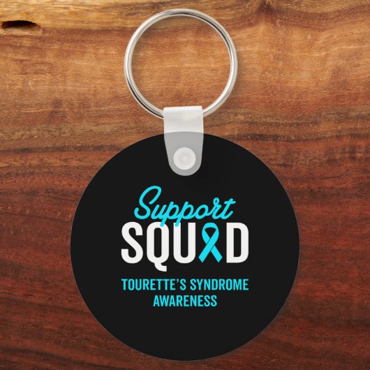 Syndrome Warrior Survivor Awareness Support Squad Sleutelhanger (Voorkant)