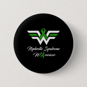 Syndroom Krijger Down Syndroom Bewustzijn Maand Ronde Button 5,7 Cm