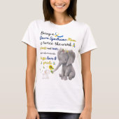 syndroom mam olifant love pride  t-shirt (Voorkant)