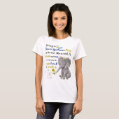syndroom mam olifant love pride  t-shirt (Voorkant volledig)