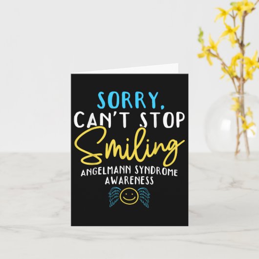 Syndroom van Angelman Kaart (Gele Bloem)