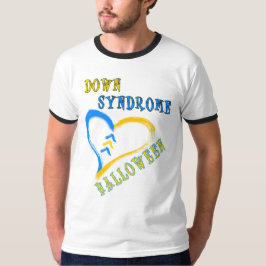 Syndroom van Down Halloween T-shirt
