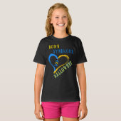 Syndroom van Down Halloween T-shirt (Voorkant volledig)