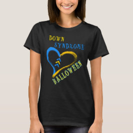 Syndroom van Down Halloween T-shirt