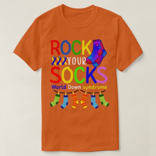 syndroom van Down T-shirt (Design voorkant)