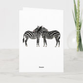 Syndroom van Ehlers-Danlos EDS Zebra Awareness Kaa Kaart (Achterkant)
