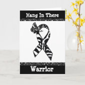 Syndroom van Ehlers-Danlos EDS Zebra Awareness Kaa Kaart (Gele Bloem)