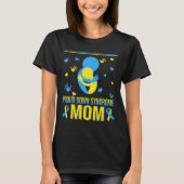 Syndroom van Mam Down Syndrome Bewustheid Fa T-shirt (Voorkant)