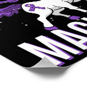 Syndroom van Möbius Warrior Eenhoorn Mobius Facial Poster (Hoek)
