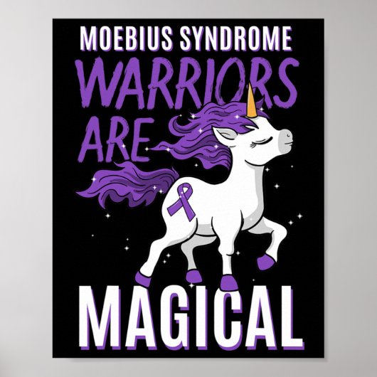 Syndroom van Möbius Warrior Eenhoorn Mobius Facial Poster (Voorkant)