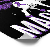 Syndroom van Möbius Warrior Eenhoorn Mobius Facial Poster (Hoek)