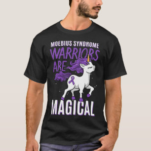 Syndroom van Möbius Warrior Eenhoorn Mobius Facial T-shirt