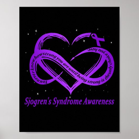 Syndroom van Sjögren - Warrior Down-syndroom Poster (Voorkant)