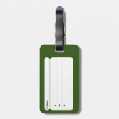 Syndroom van Sturge-Weber Warrior Bagagelabel (Achterkant verticaal)