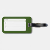 Syndroom van Sturge-Weber Warrior Bagagelabel (Achterkant horizontaal)