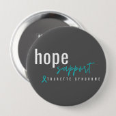 Syndroom van Tourette, hoop op steun. Buttons (Voorkant /achterkant)