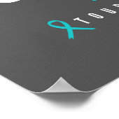 Syndroom van Tourette, hoop op steun. POSTER & PRI (Hoek)