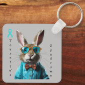 Syndroom van Tourette-Sleutelhanger Sleutelhanger (Achterkant)