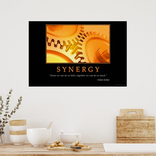 Synergie-Poster Poster (Keuken)