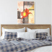 Synergy Hand-Illustrated (Borderless) Canvas Kunst (Insitu (Slaapkamer))