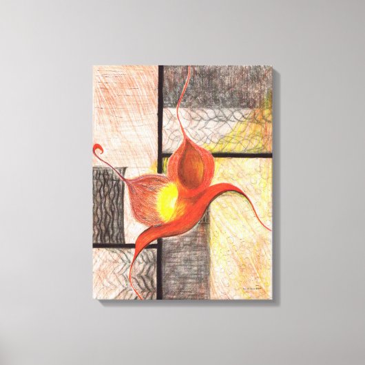 Synergy Hand-Illustrated (Randloos) Canvas Kunst (Voorkant)