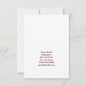 Synesthesie Bedankkaart (Achterkant)