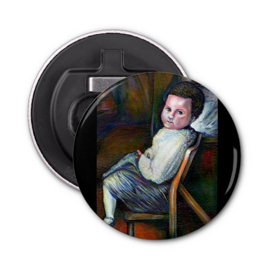 Synesthesie Button Flesopener (Voorkant)