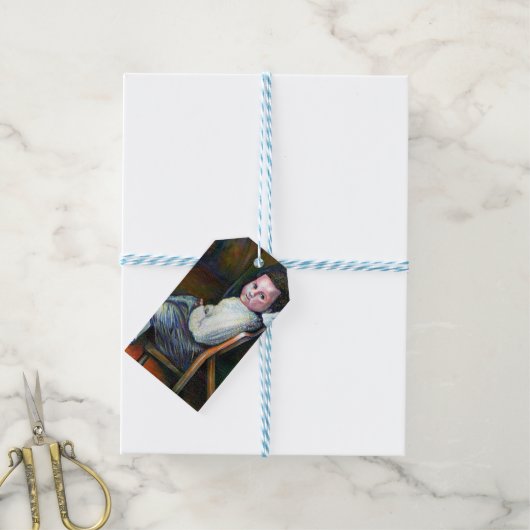 Synesthesie Cadeaulabel (Met Touw)