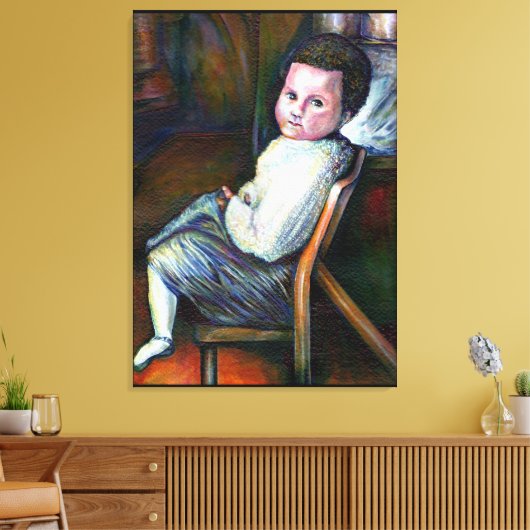 Synesthesie Canvas Afdruk (Insitu (Woonkamer))