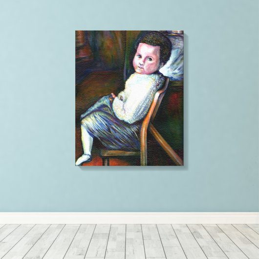 Synesthesie Canvas Afdruk (Insitu (Houten vloer))
