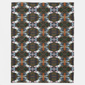 Synesthesie Fleece Deken (Voorkant)
