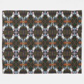 Synesthesie Fleece Deken (Voorkant (Horizontaal))