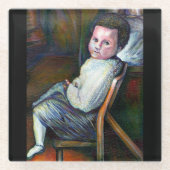 Synesthesie Glazen Onderzetter (Voorkant)