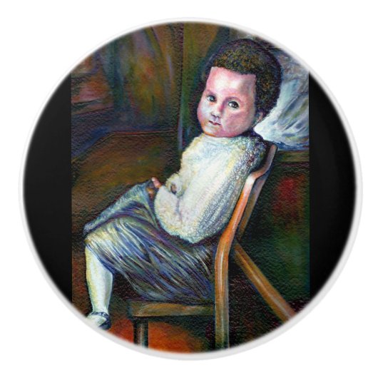 Synesthesie Keramische Knop (Voorkant)