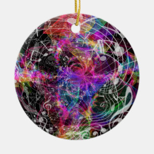 Synesthesie Muziek Colorful Sensational Detail Keramisch Ornament